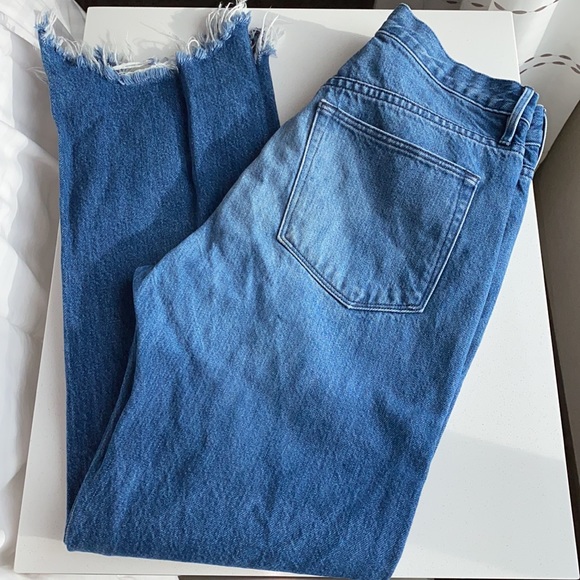 3x1 Women's Blue W4 Shelter Austin Crop Jeans - Picture 11 of 16